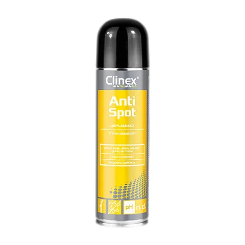Clinex Anti - Spot 250ml odplamiacz usuwa gumę klej