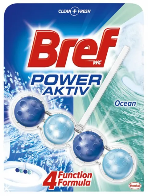 BREF KOSZYK DO WC POWER ACTIV 50G OCEAN