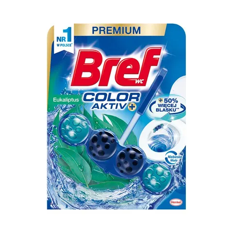 BREF KOSZYK DO WC BLUE AKTIV 50G EUCALYPTUS