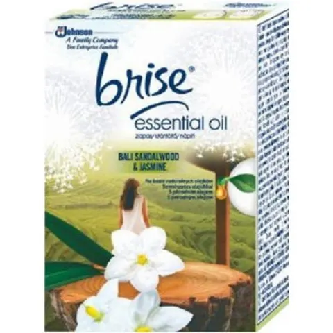 Odświeżacz BRISE ELEKTRIC ESSENTIAL OIL drzewo sandałowe jaśmin - zapas