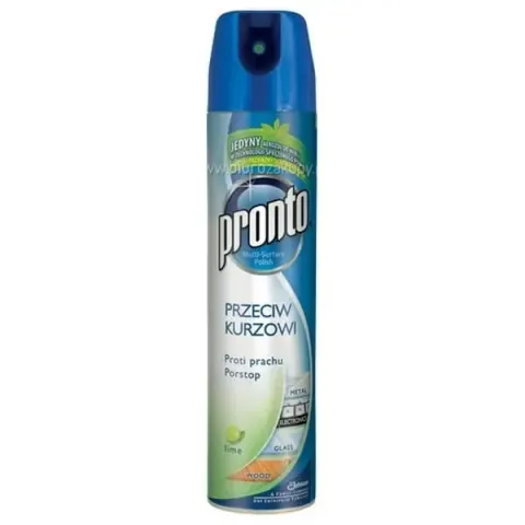 PRONTO spray przeciw kurzowi multi surface Lime