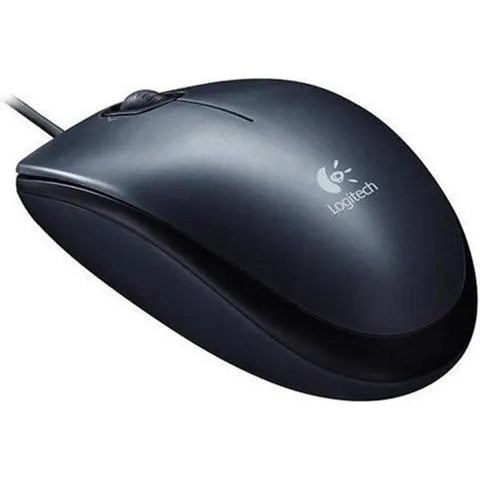 Mysz optyczna przewodowa LOGITECH M100 GRAY /910-005003/