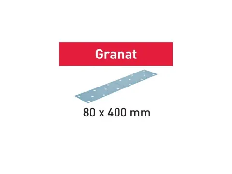 Festool Arkusze ścierne Granat STF 80X400 P100 GR/50 499631