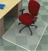 Mata pod krzesło Q-CONNECT na dywany 120x90cm prostokątna/ KF15898/