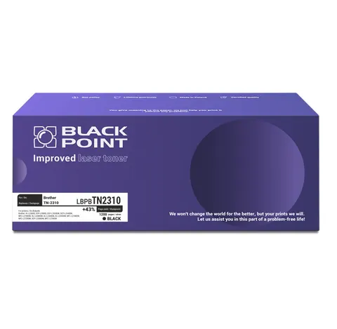 Toner BROTHER TN-2310 czarny BLACK POINT 1200s /LBPBTN2310/