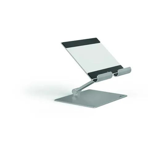 Uchwyt do tabletu z podstawą stołową DURABLE RISE srebrny /894023/