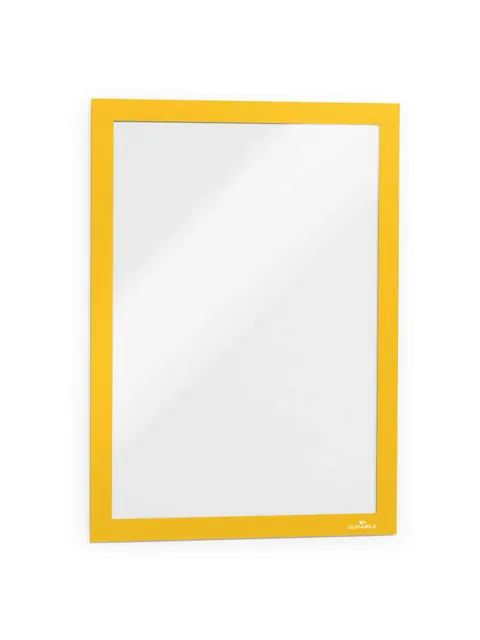 Ramka samoprzylepna magnetyczna A4 DURAFRAME DURABLE żółta 2szt. /487204/
