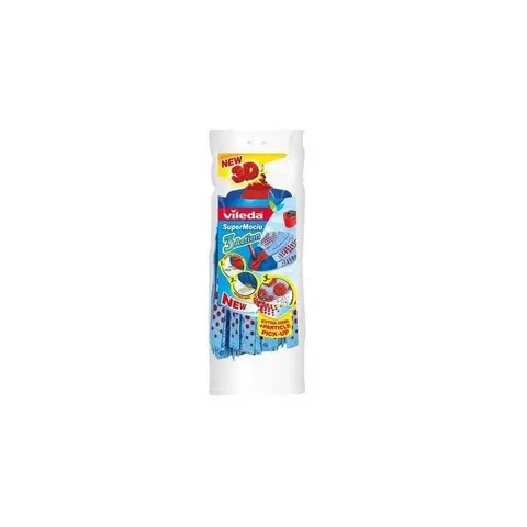 VILEDA Wkład do mopa SUPERMOCIO 3 ACTION VELOUR, 1 szt