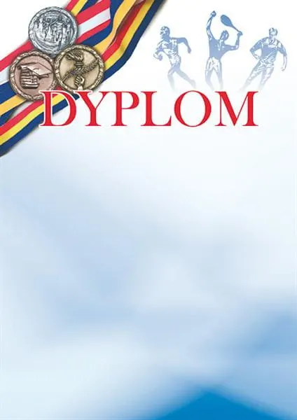 Dyplom OLIMPIADA - opk 20 szt A4 - 250g/m2