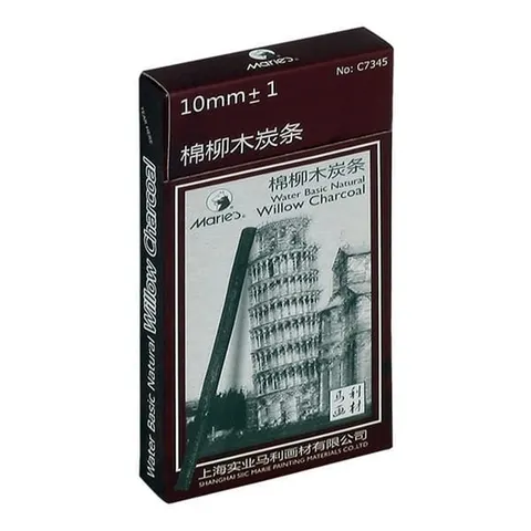 Węgiel naturalny C 7345 5 szt. 10 mm Maries 170-1888