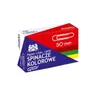 Spinacze 50mm okrągłe kolorowe GRAND 50szt /110-1661/