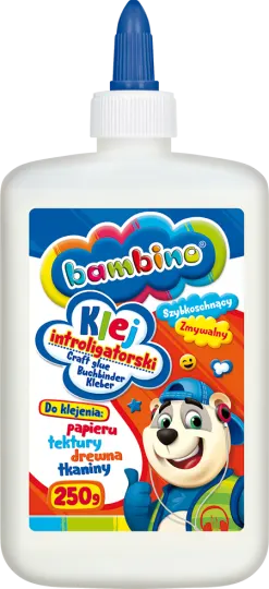 Klej introligatorski 250g BAMBINO 1szt.
