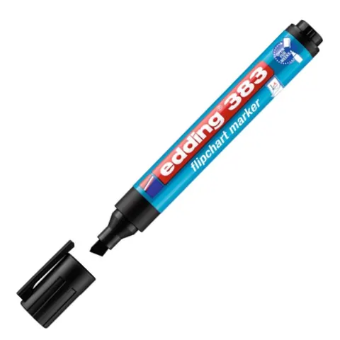 Marker do flipchartów 383 Edding czarny 1-5mm
