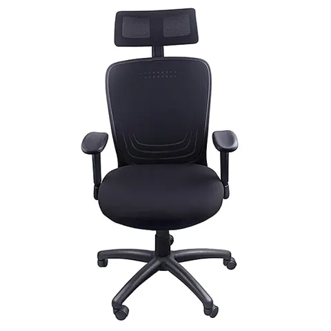 Fotel biurowy Office Products Santorini czarny