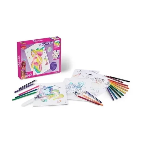 Aqua Art Obrazy akwarelowe motyw Barbie 6 lat+ Maped Creativ 907063