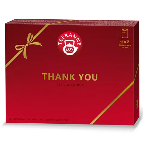 Herbata TEEKANNE zestaw THANK YOU COLLECTION 6x5szt.