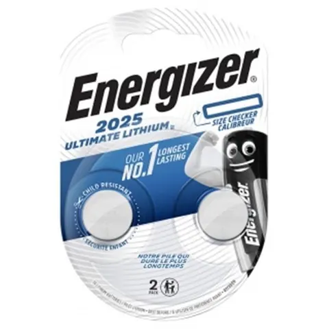 Bateria litowa 3V CR2025 ENERGIZER ULTIMATE LITHIUM 2szt. /EN-423013/