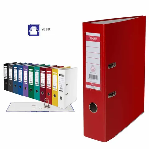 SEGREGATOR BANTEX A4/80 XXL ECO CZERWONY