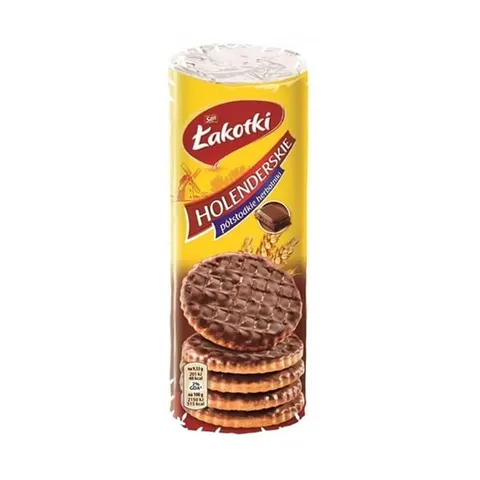 CIASTKA ŁAKOTKI HOLENDERSKIE W CZEKOLADZIE