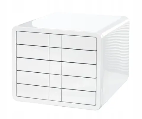 Zestaw 5 szufladek HAN iBox ABS A4 biały