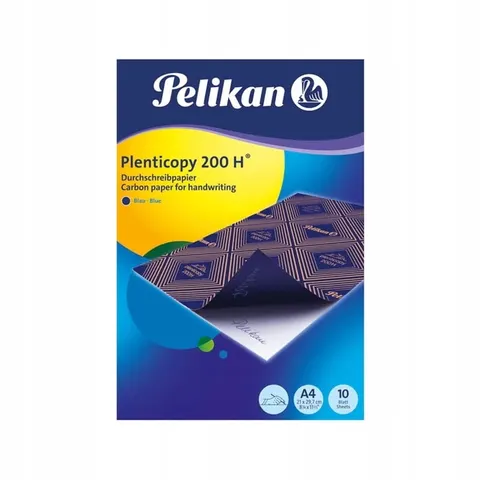 Kalka Ołówkowa A4 Pelikan Niebieska 10 arkuszy