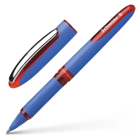 PIÓRO KULKOWE SCHNEIDER ONE HYBRID C 0,3 MM CZERWONE