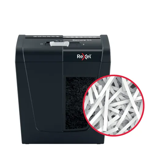 NISZCZARKA REXEL SECURE S5 P-2 PASKI 6mm