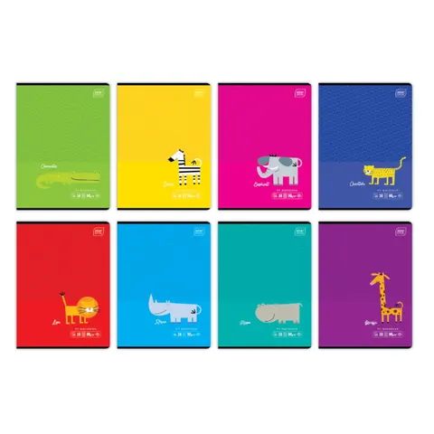 ZESZYT A5/16 TRZYLINIA 90g INTERDRUK BEBE KIDS MIX WZORÓW 1szt.