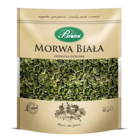 HERBATA ZIOŁOWA LIŚCIASTA BIFIX MORWA BIAŁA 40g