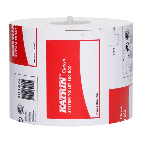 PAPIER TOALETOWY KATRIN 103424 SYSTEM TOILET ECO 2W BIAŁY 92m 1szt.