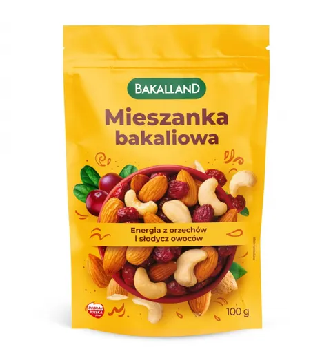 Bakalie mieszanka bakaliowa 100g BAKALLAND