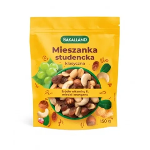 Bakalie mieszanka studencka 150g BAKALLAND