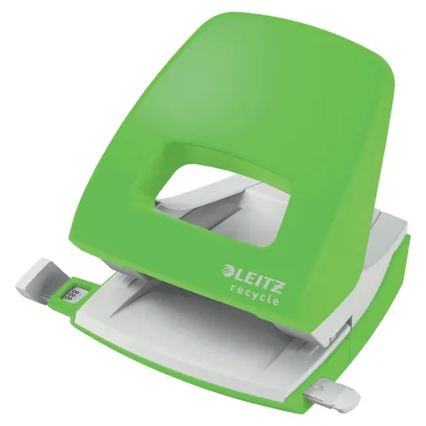 Dziurkacz do 10 kartek MINI LEITZ NEXXT RECYCLE zielony /50030055/