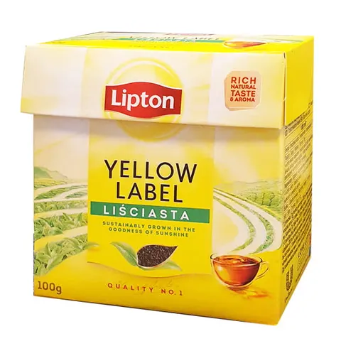 Herbata czarna liściasta 100g LIPTON