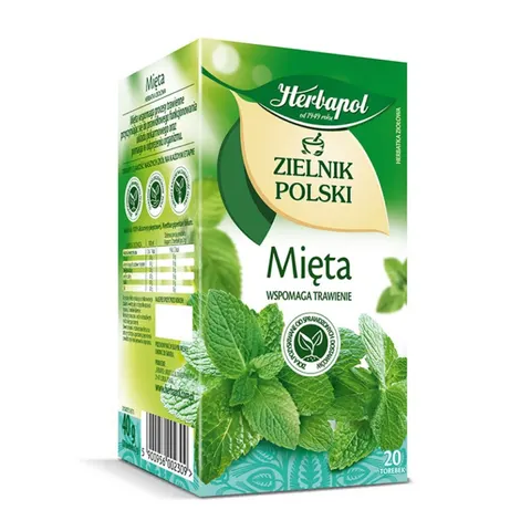 Herbata ziołowa HERBAPOL ZIELNIK POLSKI mięta 20szt