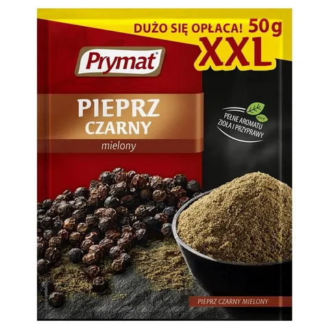 Przyprawa pieprz mielony PRYMAT XXL 50g