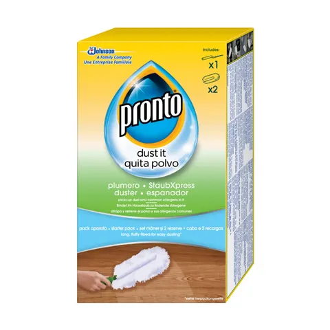 Szczotka PRONTO DUSTER 1 rączka + 2 zapasy