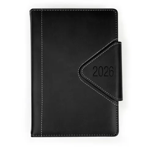 Terminarz A5 dzienny OPUS 2027 O.DIARY WESTA czarny 1szt.