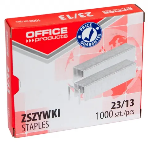 Zszywki 23/13 OFFICE PRODUCTS 1000szt. /18072349-19/
