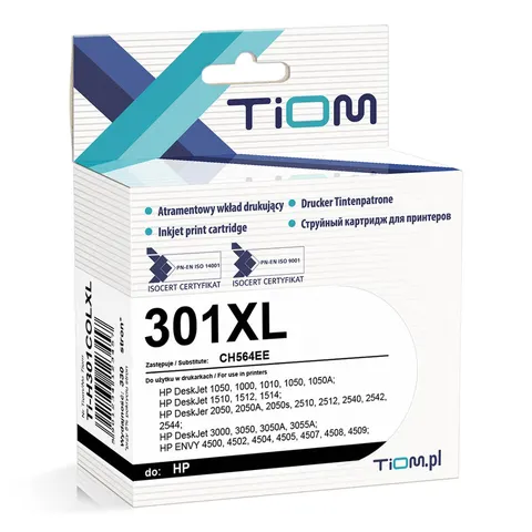 Tusz Tiom do HP 301XL | CH564EE | 330 str. | color
