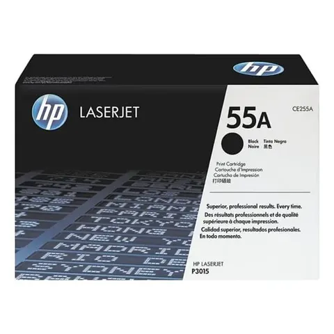 HP 55A CE255A toner czarny oryginalny (CE255A)