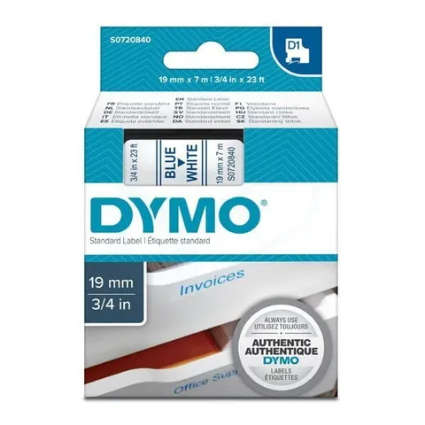 Taśma 19mm/7m niebi/biał.45804 DYMO S0720840