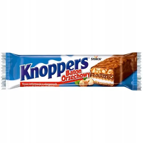 Baton KNOPPERS 40g STORCK orzech 1szt.