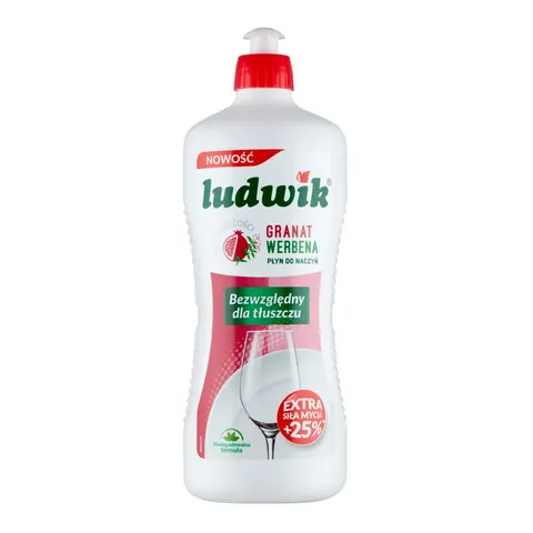 LUDWIK PŁYN DO NACZYŃ 900G GRANAT I WERBENA