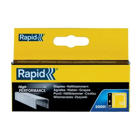 RAPID ZSZYWKI HIGH PERFORMANCE 13/6MM 2500SZT./OPAK. 11830725