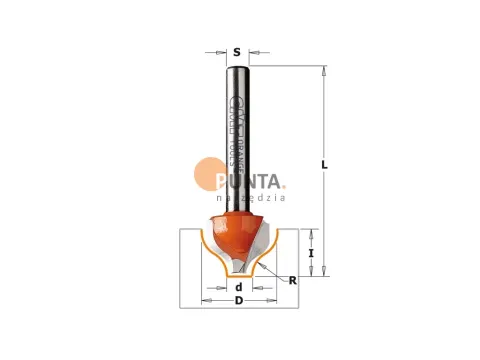 CMT Frezy profilowe-dekoracyjne o profilu B 965.002.11
