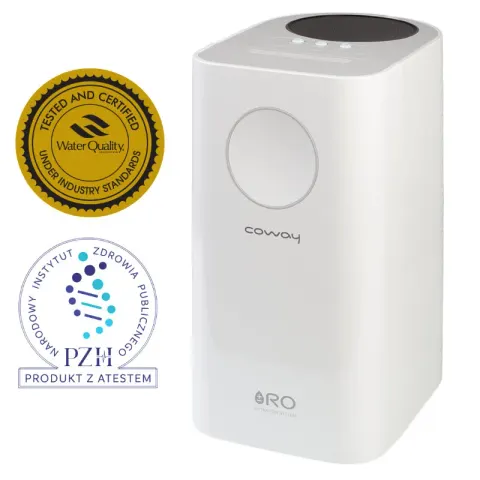 Podblatowy filtr do wody - wielostopniowa filtracja z systemem odwróconej osmozy i opcją mineralizacji- Coway Cave Spring P-160L OPUS