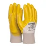 Rękawice robocze DONAU SAFETY NITRILE 02 rozmiar M/8 biało-żółte 2szt.