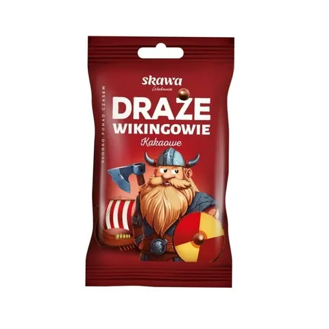 Draże WIKING 70g SKAWA kakaowe 1szt.