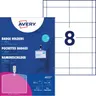Identyfikator z klipsem i agrafką 60x90mm AVERY ZWECKFORM 25szt.